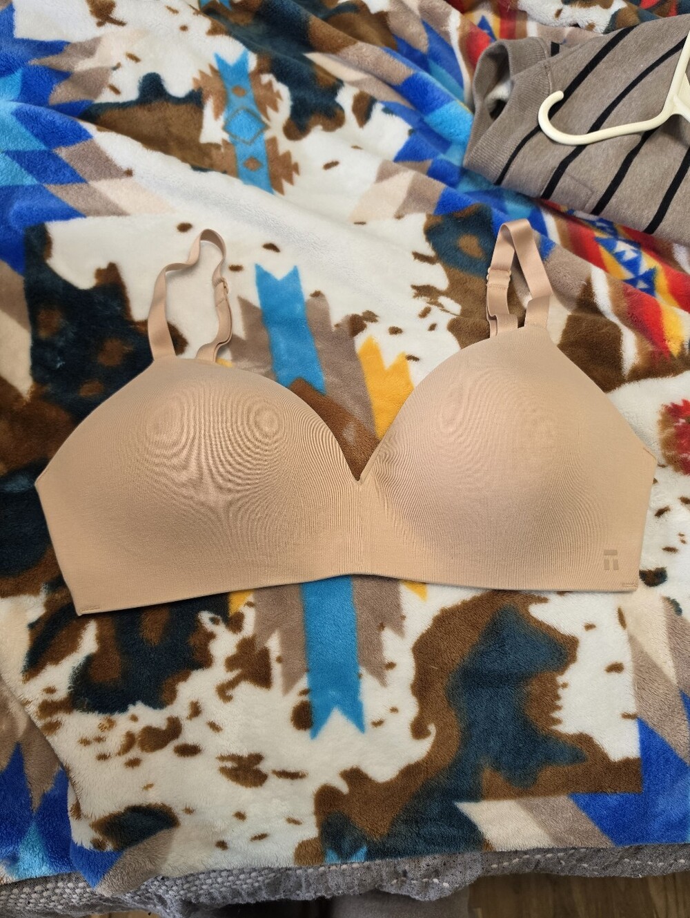 Tommy John Seamless Beige Nude Bra